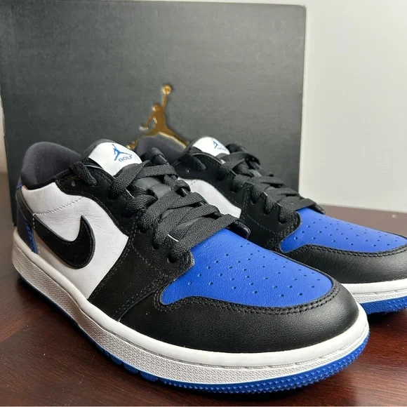 Nike Air Jordan 1 Retro Low Golf Royal Toe (8.5M/10W)